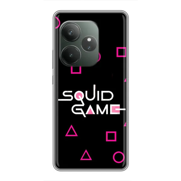 Чохол з принтом «Патерн Гра кальмара» для Realme GT Neo 6 SE Чохол з принтом «Патерн Гра кальмара» для Realme GT Neo 6 SE