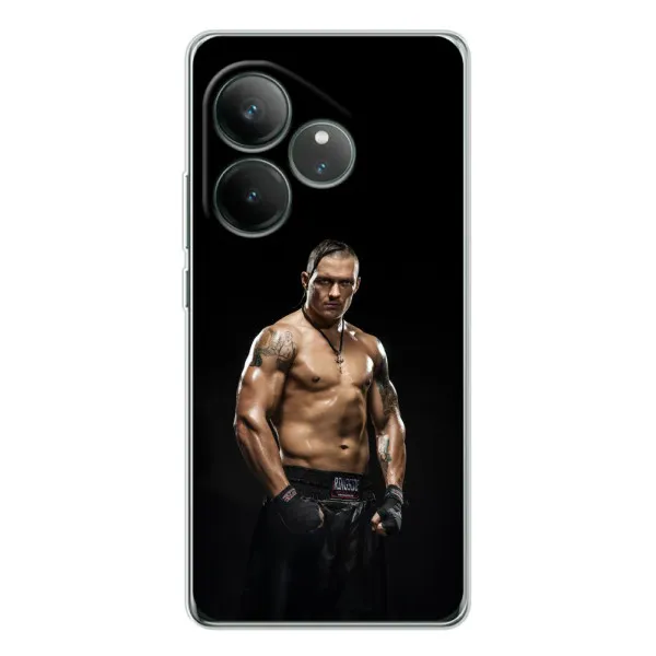 Чехол с принтом «Чемпион Александр Усик» для Realme GT Neo 7 Чехол с принтом «Чемпион Александр Усик» для Realme GT Neo 7
