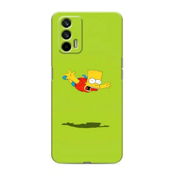 Чехол с принтом «Барт Симпсон» для Realme GT