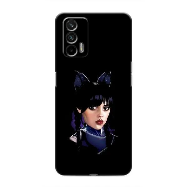 Чехол с принтом «серьезная Уэнздей» для Realme GT