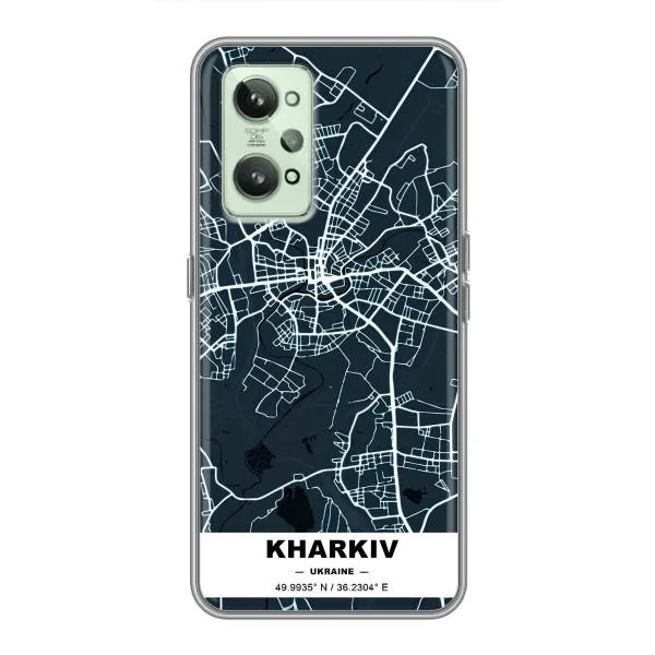 Чехол с принтом «Харьков» для Realme GT2