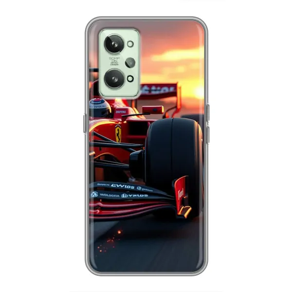 Чехол с принтом «Макларен на закате» для Realme GT2 Чехол с принтом «Макларен на закате» для Realme GT2