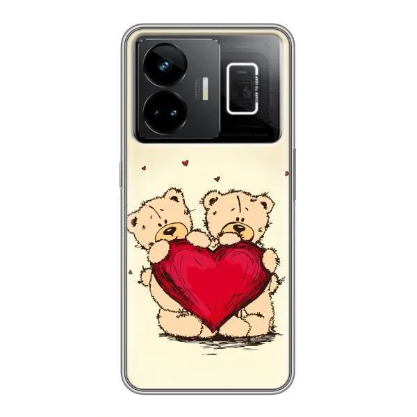 Чехол с принтом «Медвежонки» для Realme GT3 Чехол с принтом «Медвежонки» для Realme GT3