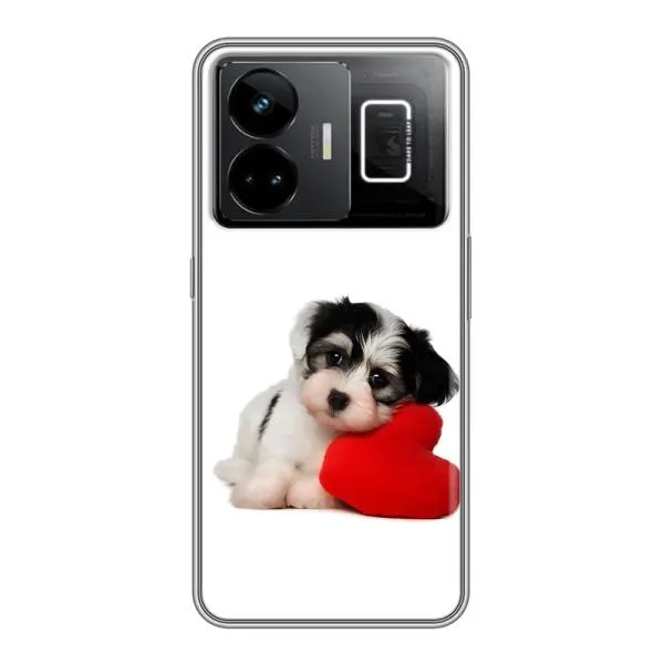 Чехол с принтом «Песик» для Realme GT3 Чехол с принтом «Песик» для Realme GT3