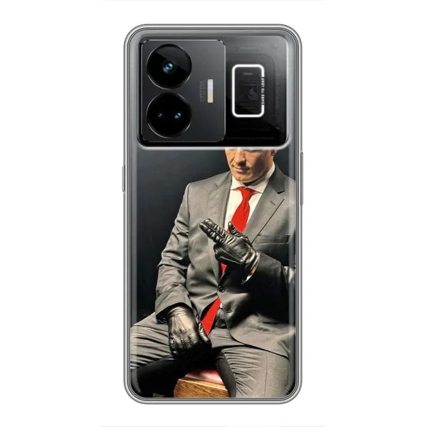 Чехол с принтом «Усик Hitman» для Realme GT3