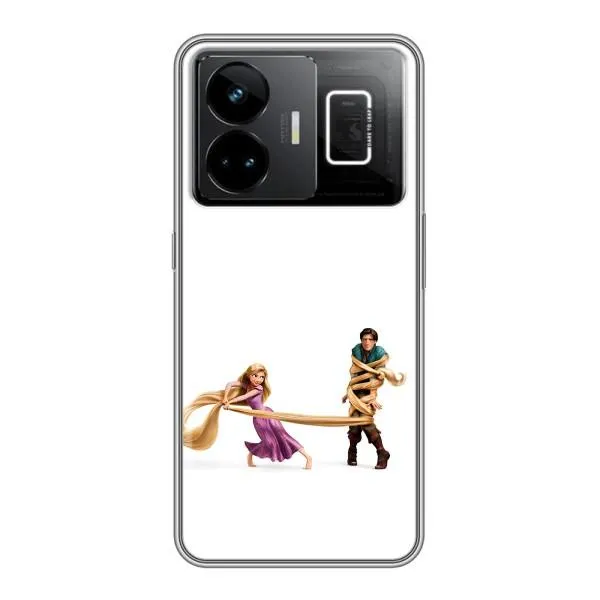 Чехол с принтом «Рапунцель и Флин» для Realme GT3