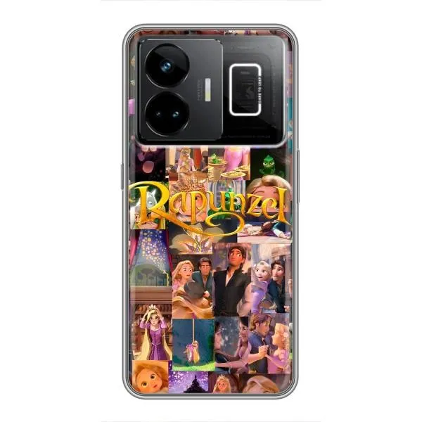 Чехол с принтом «Коллаж Рапунцель» для Realme GT3