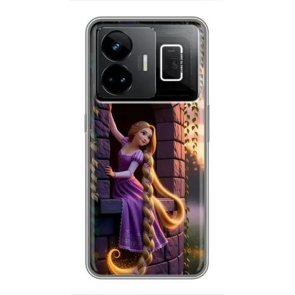 Чехол с принтом «Рапунцель на башне» для Realme GT3