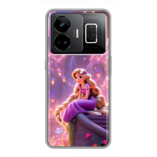 Чехол с принтом «Рапунцель в замке» для Realme GT3