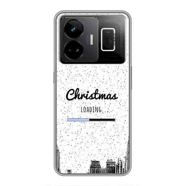 Чехол с принтом «Рождество загружается» для Realme GT3 Чехол с принтом «Рождество загружается» для Realme GT3