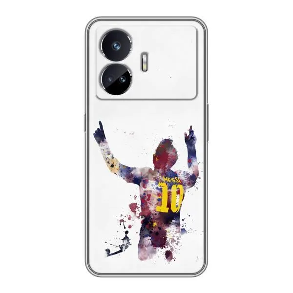Чехол с принтом «Messi Barca» для Realme GT5 Чехол с принтом «Messi Barca» для Realme GT5
