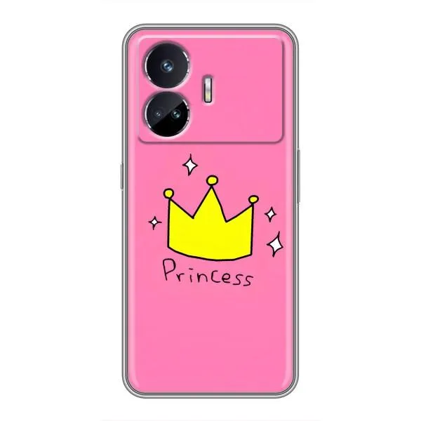Чехол с принтом «Princess» для Realme GT5 Чехол с принтом «Princess» для Realme GT5