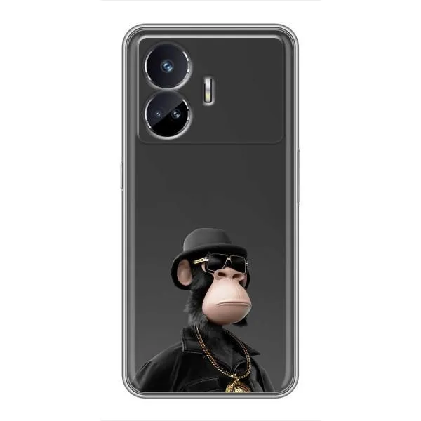 Чехол с принтом «Обезьяна NFT» для Realme GT5