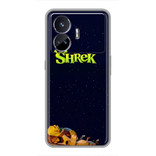 Чехол с принтом «Отдыхающий Шрек» для Realme GT5 Чехол с принтом «Отдыхающий Шрек» для Realme GT5