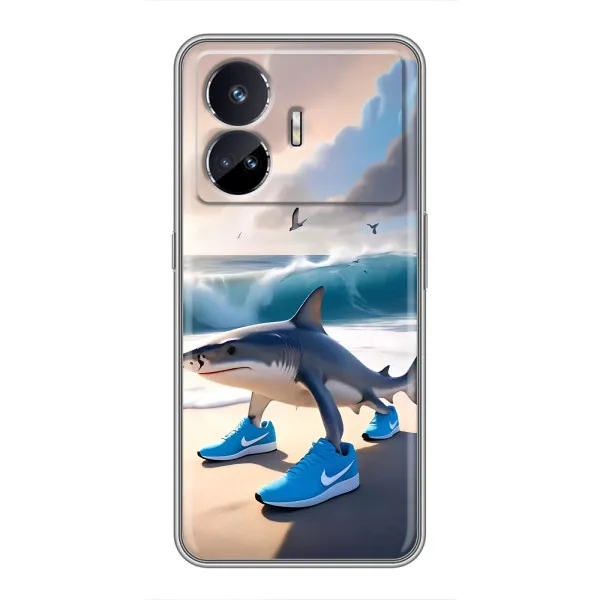 Чехол с принтом «Тралалело тралала» для Realme GT5 Чехол с принтом «Тралалело тралала» для Realme GT5