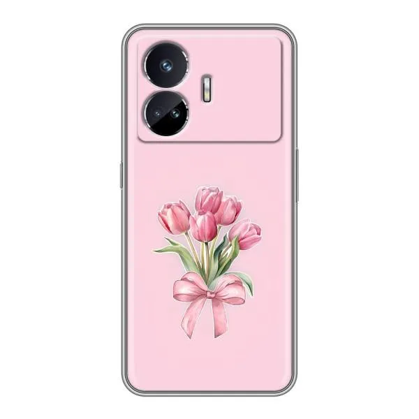 Чехол с принтом «Букет цветов» для Realme GT5