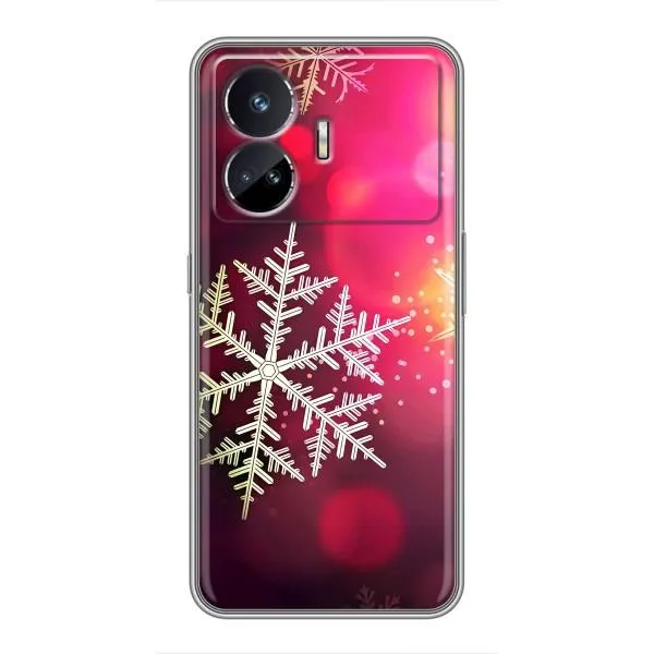 Чехол с принтом «Снежинка» для Realme GT5 Чехол с принтом «Снежинка» для Realme GT5