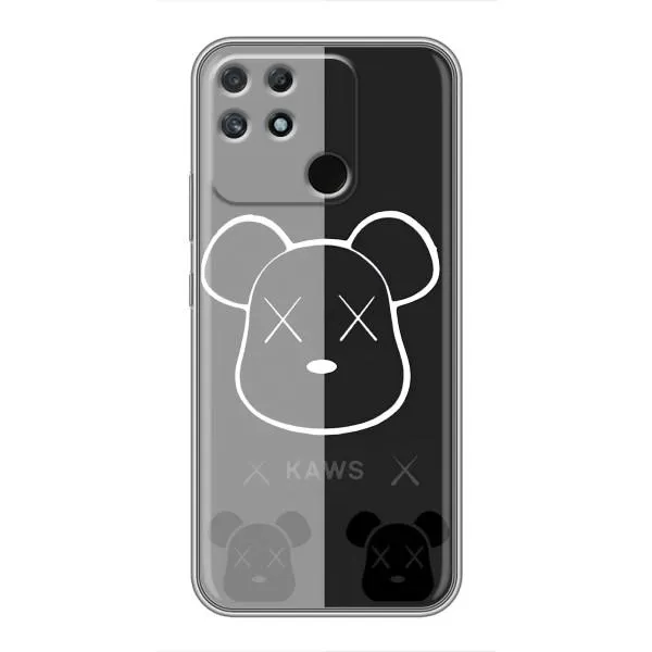 Чехол с принтом «БеарБрик глаза» для Realme NARZO 30A