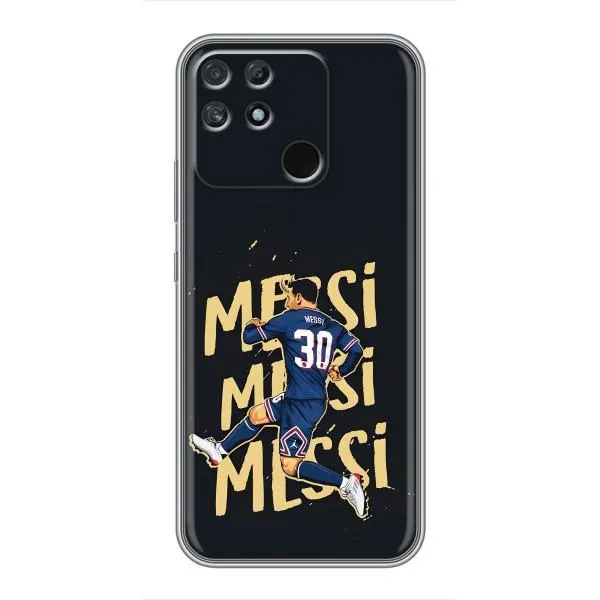 Чехол с принтом «Messi ПСЖ» для Realme NARZO 30A