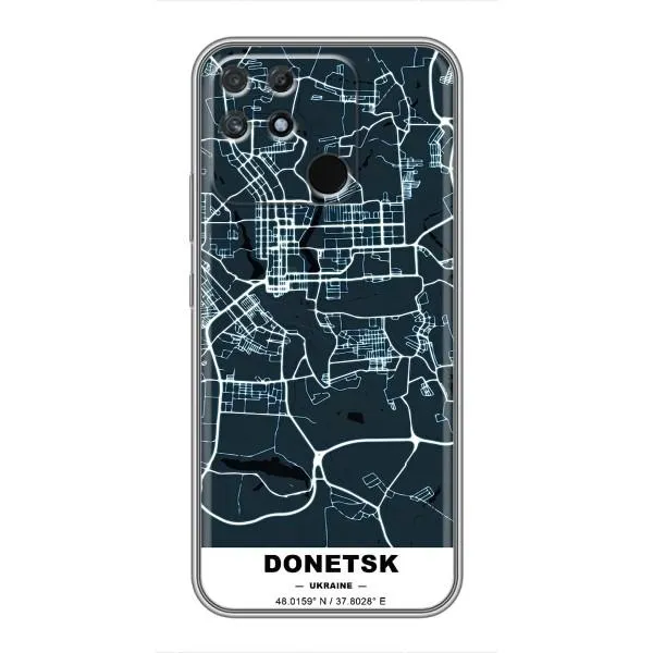 Чехол с принтом «Донецк» для Realme NARZO 30A