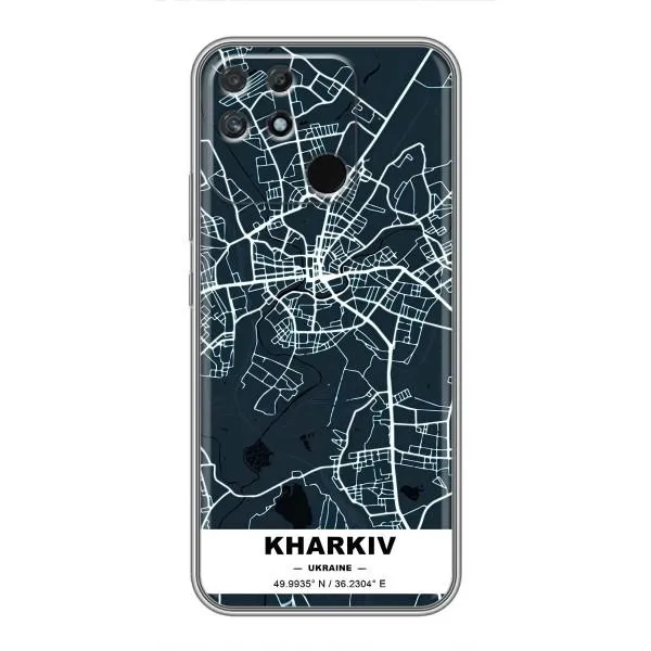 Чехол с принтом «Харьков» для Realme NARZO 30A