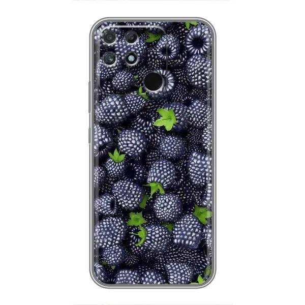 Чехол с принтом «Ежевика» для Realme NARZO 30A