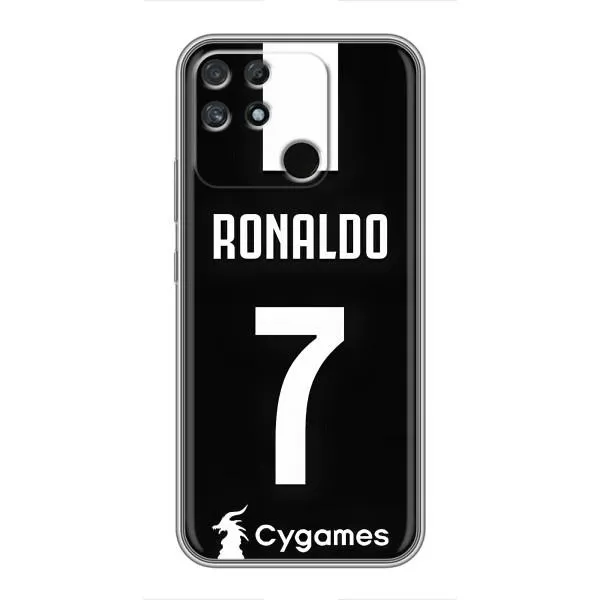 Чохол з принтом «RONALDO 7» для Realme NARZO 30A Чохол з принтом «RONALDO 7» для Realme NARZO 30A