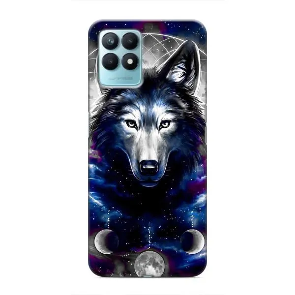 Чехол с принтом «Волк» для Realme NARZO 50