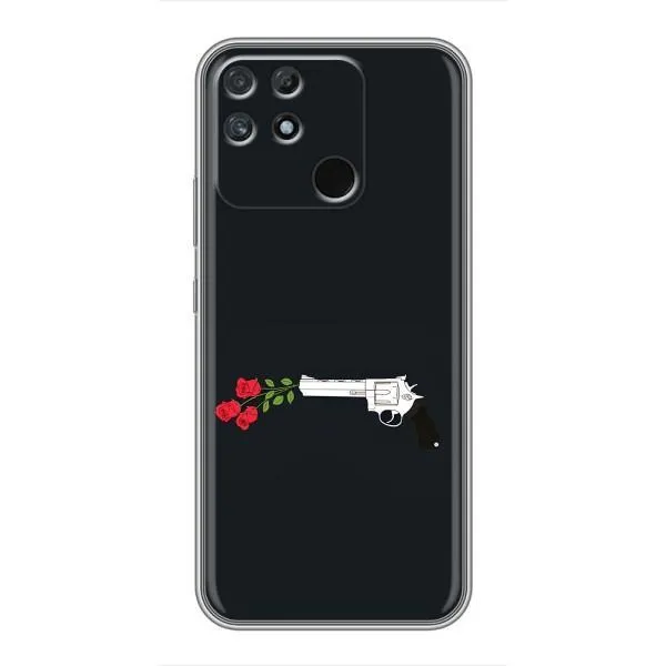 Чехол с принтом «Неожиданные цветы» для Realme NARZO 50A Чехол с принтом «Неожиданные цветы» для Realme NARZO 50A