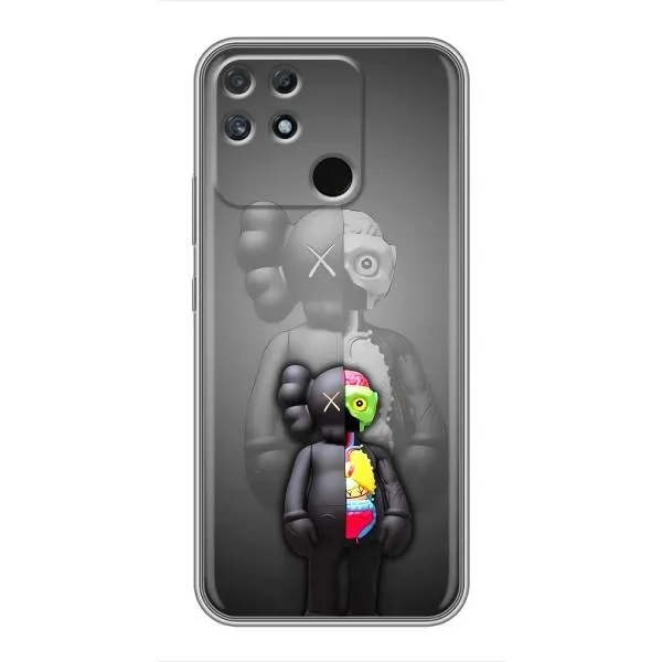 Чехол с принтом «Тело Bearbrick» для Realme NARZO 50A Чехол с принтом «Тело Bearbrick» для Realme NARZO 50A