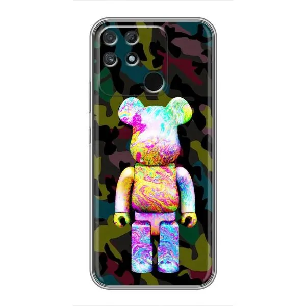 Чехол с принтом «Яркий Bearbrick» для Realme NARZO 50A Чехол с принтом «Яркий Bearbrick» для Realme NARZO 50A