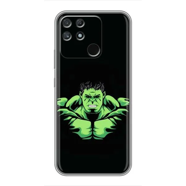 Чохол з принтом «Зелений Халк» для Realme NARZO 50A Чохол з принтом «Зелений Халк» для Realme NARZO 50A