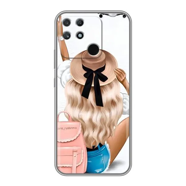 Чехол с принтом «Путешествие» для Realme NARZO 50A