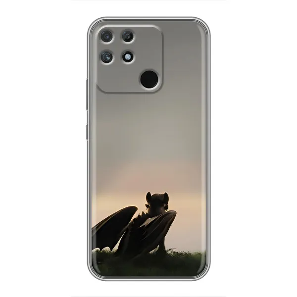 Чехол с принтом «Беззубик» для Realme NARZO 50A Чехол с принтом «Беззубик» для Realme NARZO 50A