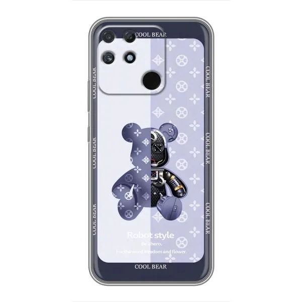 Чехол с принтом «Медвежонок LV» для Realme NARZO 50A