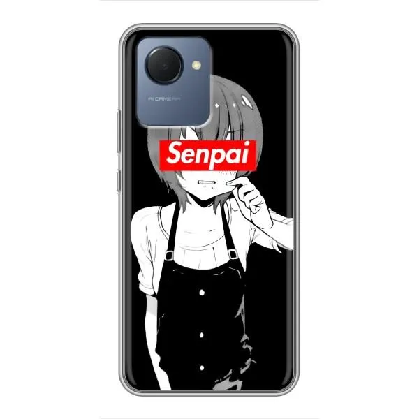 Чехол с принтом «Senpai» для Realme NARZO 50i Prime