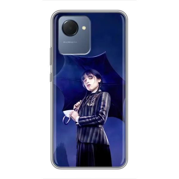 Чехол с принтом «Венсдей» для Realme NARZO 50i Prime Чехол с принтом «Венсдей» для Realme NARZO 50i Prime