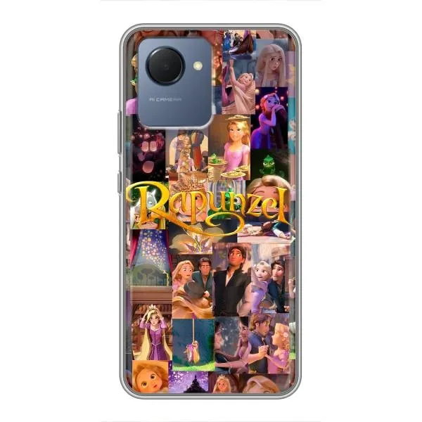 Чехол с принтом «Коллаж Рапунцель» для Realme NARZO 50i Prime