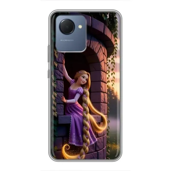 Чехол с принтом «Рапунцель на башне» для Realme NARZO 50i Prime
