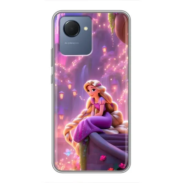 Чехол с принтом «Рапунцель в замке» для Realme NARZO 50i Prime