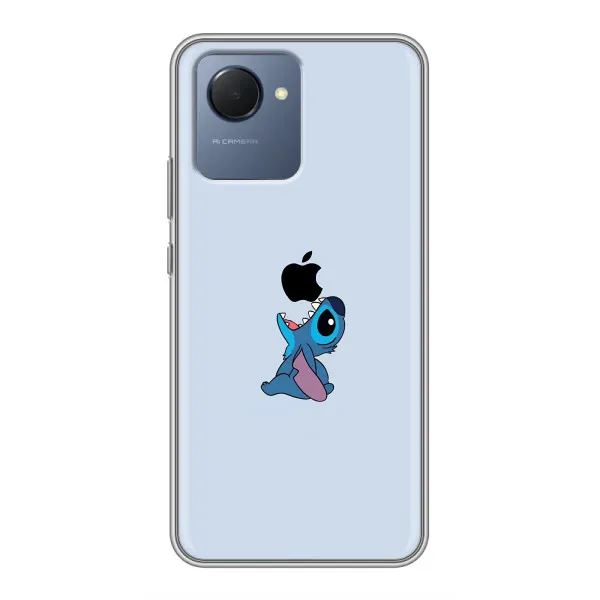 Чехол с принтом «Stitch apple» для Realme NARZO 50i Prime