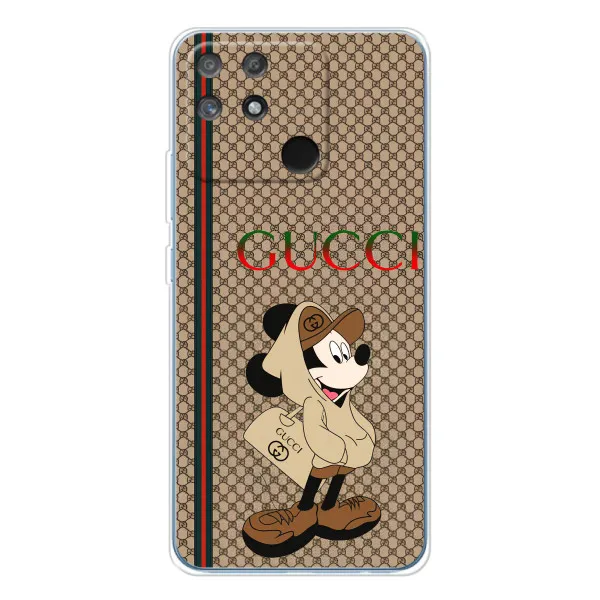 Чехол с принтом «Mickey GUCCI» для Realme NARZO 80 Lite 4G Чехол с принтом «Mickey GUCCI» для Realme NARZO 80 Lite 4G