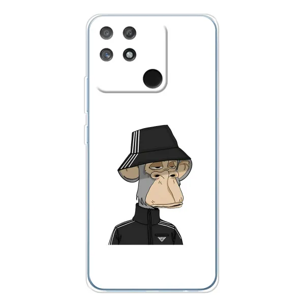 Чехол с принтом «обезьяна NFT Adidas» для Realme NARZO 80 Lite 4G