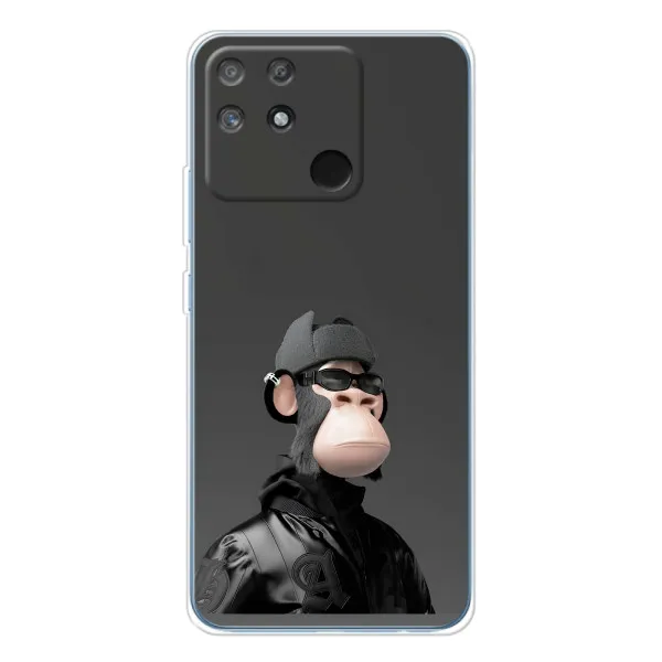 Чехол с принтом «стильная обезьяна NFT» для Realme NARZO 80 Lite 4G