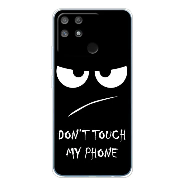 Чехол с принтом «Dont Touch» для Realme NARZO 80 Lite 4G