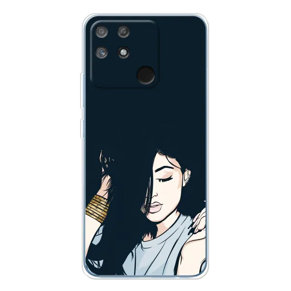 Чехол с принтом «Красивая девочка» для Realme NARZO 80 Lite 4G