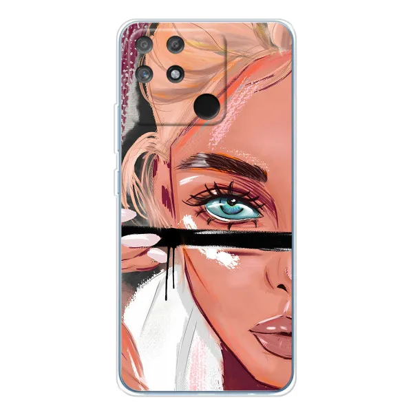 Чехол с принтом «Макияж» для Realme NARZO 80 Lite 4G