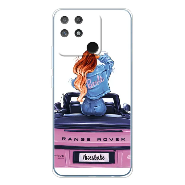 Чехол с принтом «На машине» для Realme NARZO 80 Lite 4G