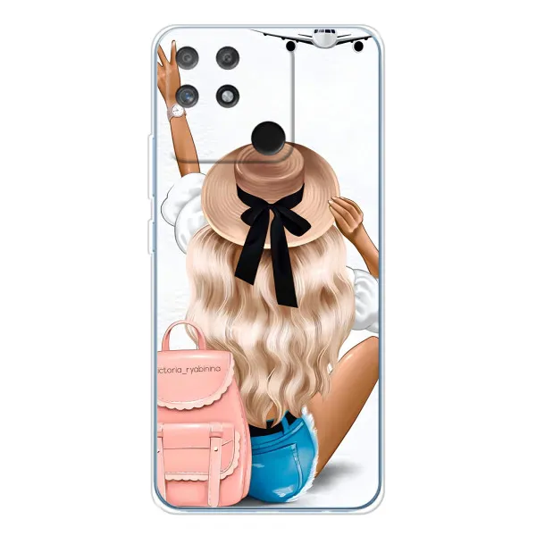 Чехол с принтом «Путешествие» для Realme NARZO 80 Lite 4G
