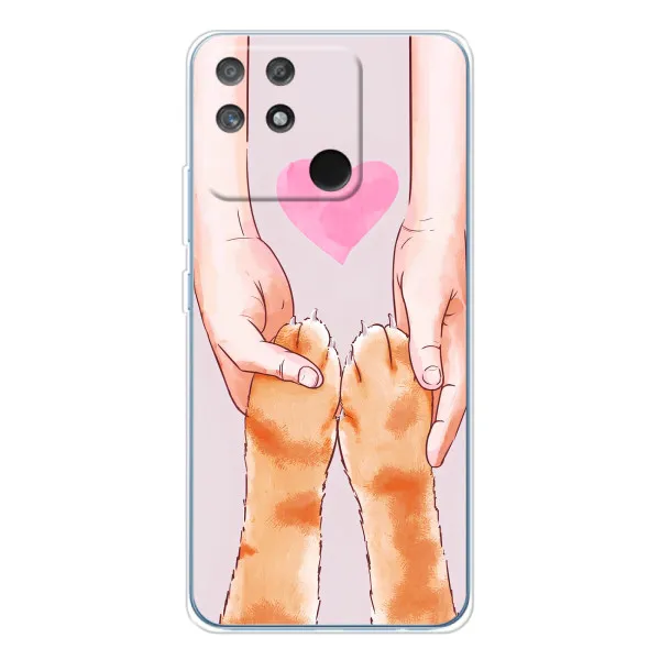 Чехол с принтом «Любовь к котикам» для Realme NARZO 80 Lite 4G Чехол с принтом «Любовь к котикам» для Realme NARZO 80 Lite 4G